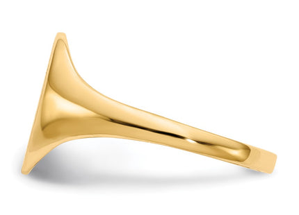 14k Yellow Gold Rings Style RS101 - Classique Jewelry Inc.