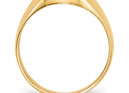 14k Yellow Gold Rings Style RS103 - Classique Jewelry Inc.