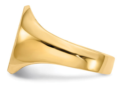 14k Yellow Gold Rings Style RS103 - Classique Jewelry Inc.