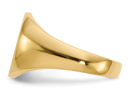 14k Yellow Gold Rings Style RS105 - Classique Jewelry Inc.