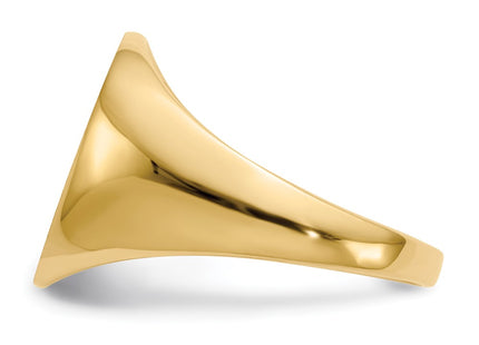 14k Yellow Gold Rings Style RS106 - Classique Jewelry Inc.