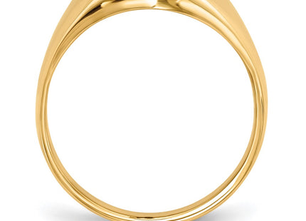 14k Yellow Gold Rings Style RS107 - Classique Jewelry Inc.