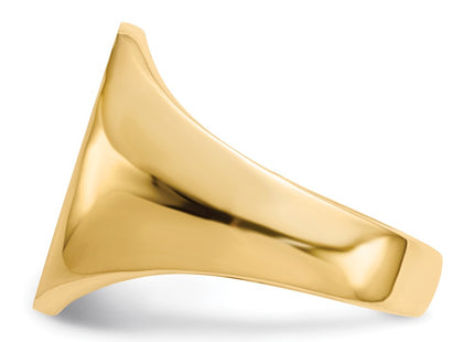 14k Yellow Gold Rings Style RS107 - Classique Jewelry Inc.