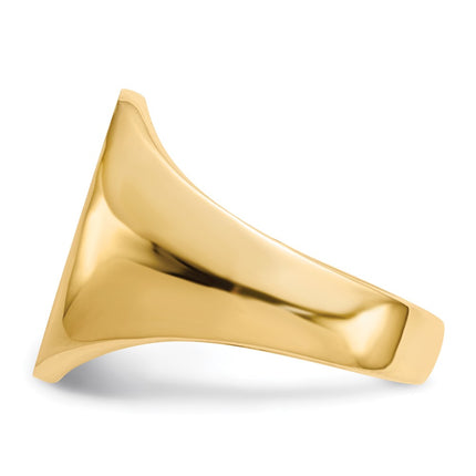 14k Yellow Gold Rings Style RS107 - Classique Jewelry Inc.