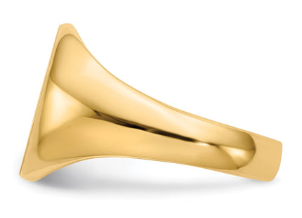 14k Yellow Gold Rings Style RS115 - Classique Jewelry Inc.