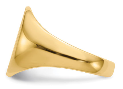 14k Yellow Gold Rings Style RS117 - Classique Jewelry Inc.