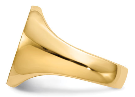 14k Yellow Gold Rings Style RS127 - Classique Jewelry Inc.
