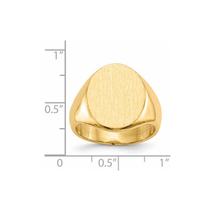 14k Yellow Gold Rings Style RS127 - Classique Jewelry Inc.