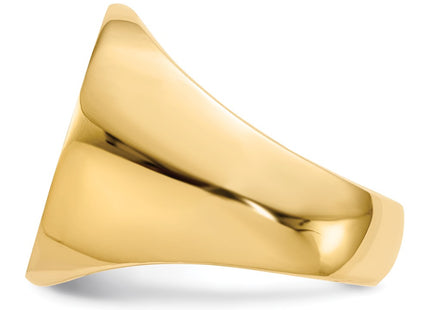 14k Yellow Gold Rings Style RS129 - Classique Jewelry Inc.