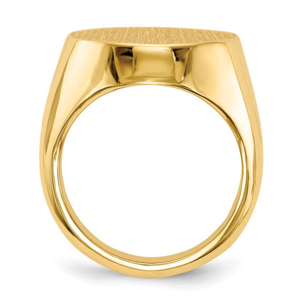 14k Yellow Gold Rings Style RS130 - Classique Jewelry Inc.