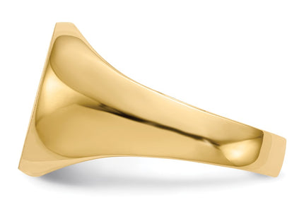 14k Yellow Gold Rings Style RS131 - Classique Jewelry Inc.