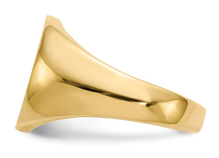 14k Yellow Gold Rings Style RS132 - Classique Jewelry Inc.
