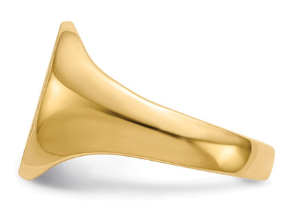 14k Yellow Gold Rings Style RS141 - Classique Jewelry Inc.