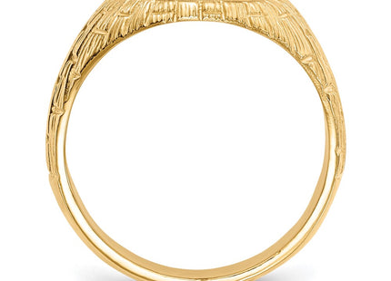 14k Yellow Gold Rings Style RS156 - Classique Jewelry Inc.