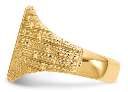 14k Yellow Gold Rings Style RS156 - Classique Jewelry Inc.