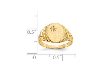 14k Yellow Gold Rings Style RS166AA - Classique Jewelry Inc.