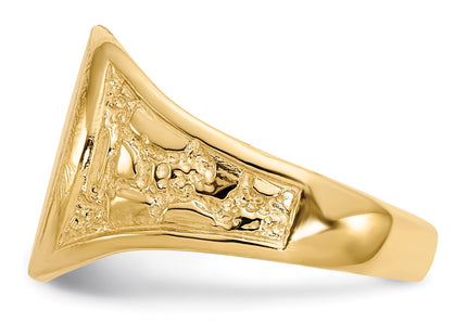 14k Yellow Gold Rings Style RS171 - Classique Jewelry Inc.