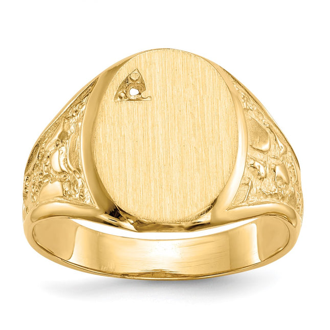 14k Yellow Gold Rings Style RS172 - Classique Jewelry Inc.