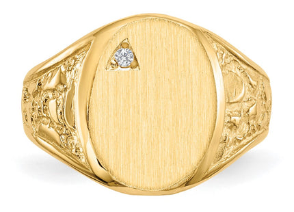14k Yellow Gold Rings Style RS172AAA - Classique Jewelry Inc.