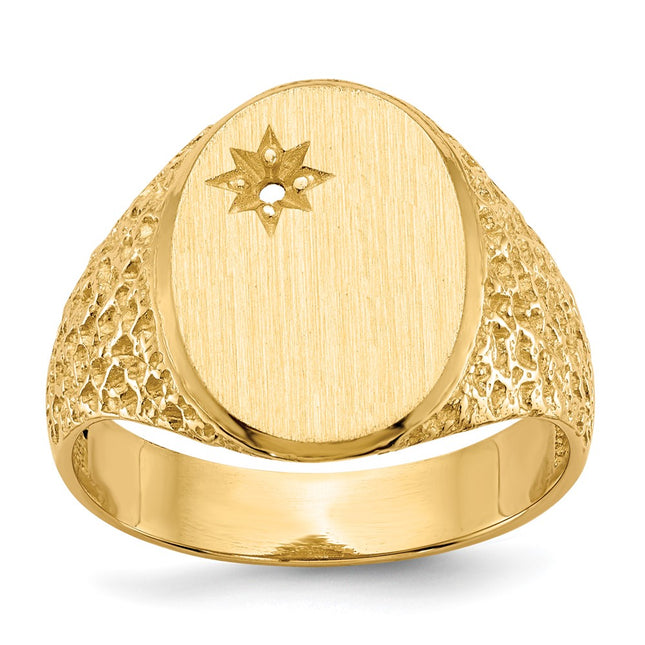 14k Yellow Gold Rings Style RS173 - Classique Jewelry Inc.