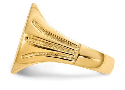 14k Yellow Gold Rings Style RS177 - Classique Jewelry Inc.