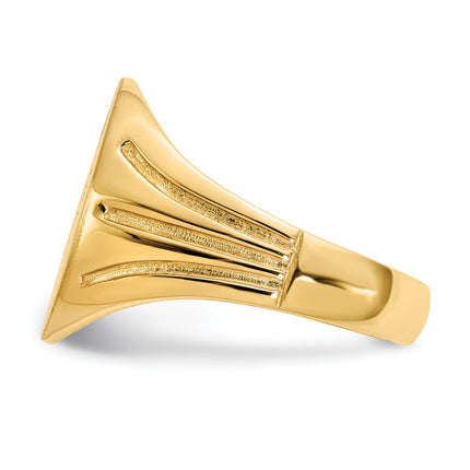 14k Yellow Gold Rings Style RS177 - Classique Jewelry Inc.