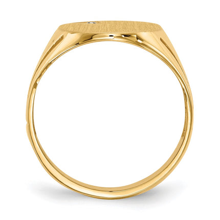 14k Yellow Gold Rings Style RS177AAA - Classique Jewelry Inc.