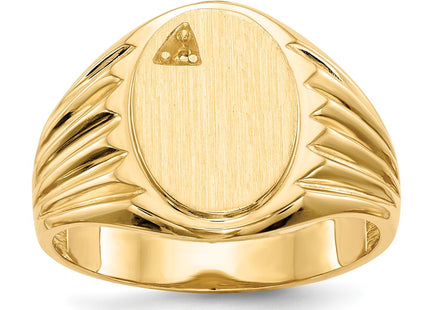 14k Yellow Gold Rings Style RS178 - Classique Jewelry Inc.