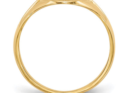 14k Yellow Gold Rings Style RS185 - Classique Jewelry Inc.