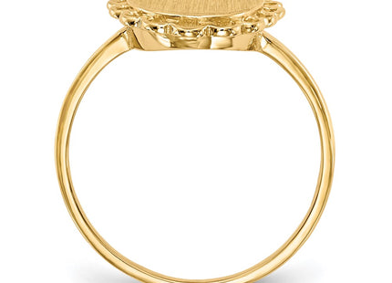 14k Yellow Gold Rings Style RS192 - Classique Jewelry Inc.