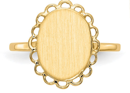 14k Yellow Gold Rings Style RS192 - Classique Jewelry Inc.