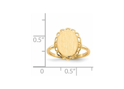 14k Yellow Gold Rings Style RS193 - Classique Jewelry Inc.