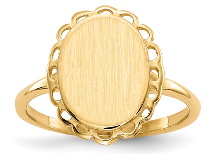 14k Yellow Gold Rings Style RS193 - Classique Jewelry Inc.