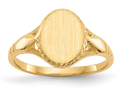 14k Yellow Gold Rings Style RS194 - Classique Jewelry Inc.