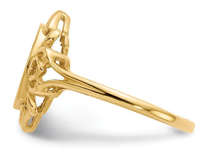 14k Yellow Gold Rings Style RS197 - Classique Jewelry Inc.