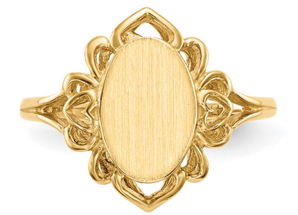 14k Yellow Gold Rings Style RS197 - Classique Jewelry Inc.