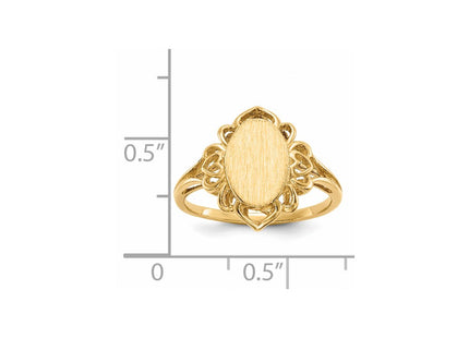 14k Yellow Gold Rings Style RS197 - Classique Jewelry Inc.