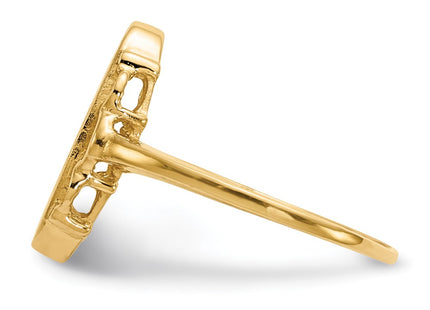 14k Yellow Gold Rings Style RS201 - Classique Jewelry Inc.
