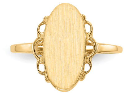 14k Yellow Gold Rings Style RS201 - Classique Jewelry Inc.