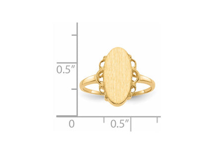 14k Yellow Gold Rings Style RS201 - Classique Jewelry Inc.