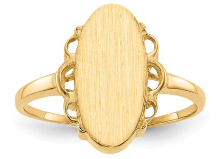 14k Yellow Gold Rings Style RS201 - Classique Jewelry Inc.