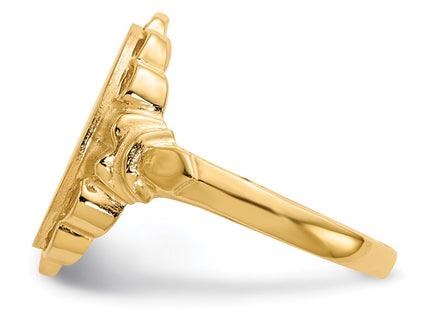 14k Yellow Gold Rings Style RS202 - Classique Jewelry Inc.