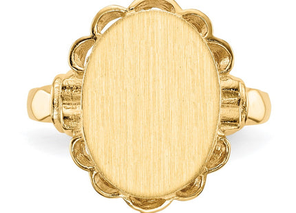 14k Yellow Gold Rings Style RS202 - Classique Jewelry Inc.