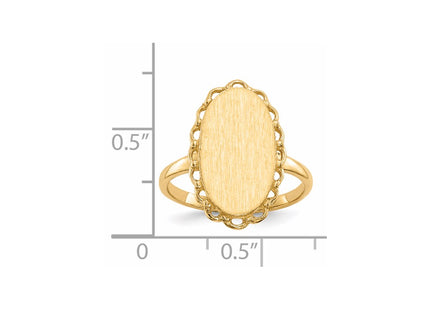 14k Yellow Gold Rings Style RS203 - Classique Jewelry Inc.