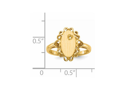 14k Yellow Gold Rings Style RS232 - Classique Jewelry Inc.