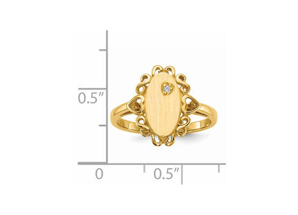 14k Yellow Gold Rings Style RS232A - Classique Jewelry Inc.