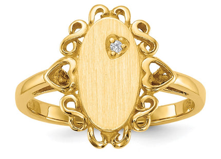 14k Yellow Gold Rings Style RS232A - Classique Jewelry Inc.
