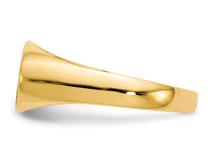 14k Yellow Gold Rings Style RS241 - Classique Jewelry Inc.