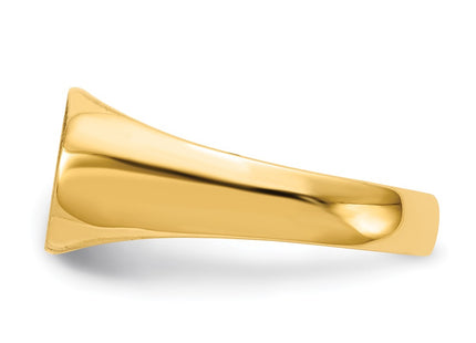 14k Yellow Gold Rings Style RS242 - Classique Jewelry Inc.