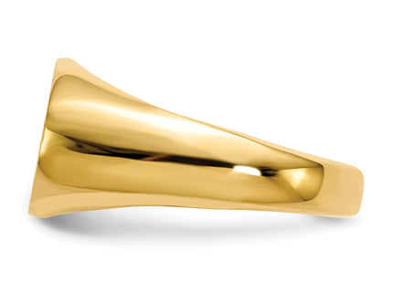 14k Yellow Gold Rings Style RS248 - Classique Jewelry Inc.